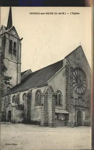 Vernou-la-Celle-sur-Seine Eglise Kat. Vernou-la-Celle-sur-Seine