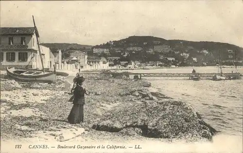 Cannes Alpes-Maritimes Boulevard Gazanaire et la Californie Kat. Cannes