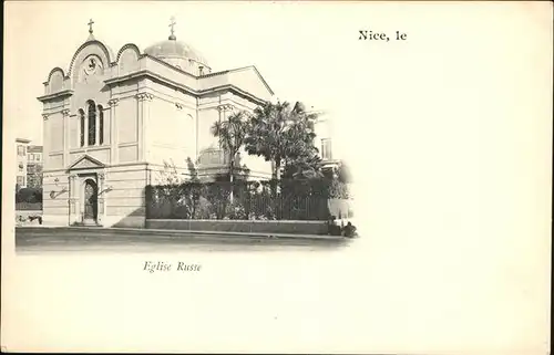 hw16583 Nice Alpes Maritimes Eglise Russe Kategorie. Nice Alte Ansichtskarten