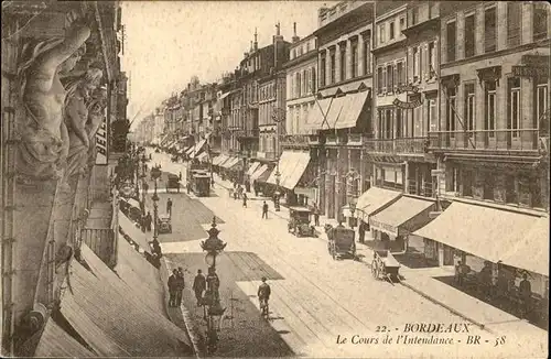 Bordeaux Cours de Intendance Kat. Bordeaux