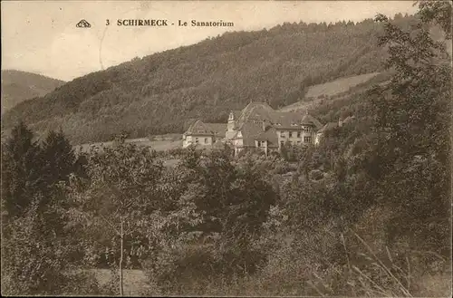 Schirmeck Sanatorium Kat. Schirmeck