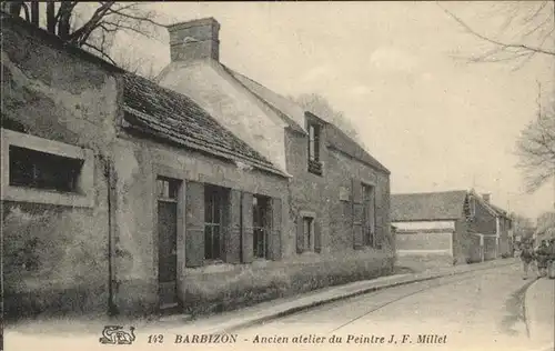 Barbizon Ancien atelier du Peintre J. F. Millet Kat. Barbizon