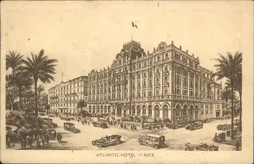 hw16760 Nice Alpes Maritimes Atlantic Hotel Kategorie. Nice Alte Ansichtskarten