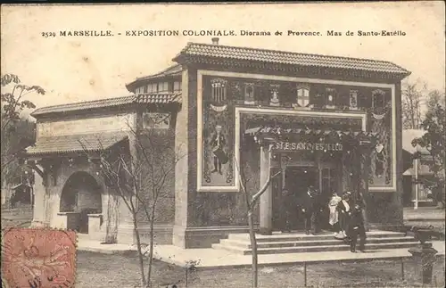 hw16799 Marseille Exposition Coloniale Kategorie. Marseille Alte Ansichtskarten