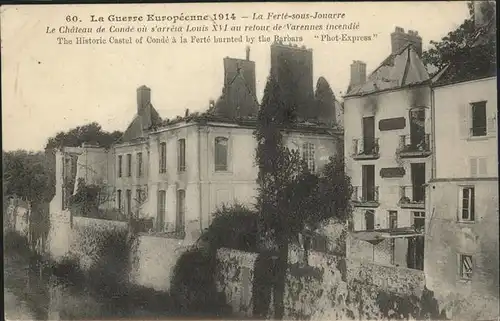 Jouarre La Guerre Europeenne 1914 Kat. Jouarre