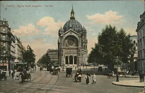 Paris Eglise Saint-Augustin Kat. Paris