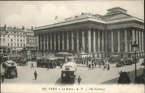 Paris La Bourse Kat. Paris