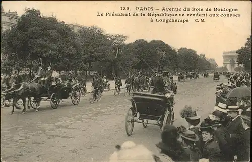 Paris Avenue du Bois de Boulogne Kat. Paris