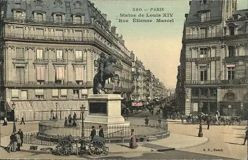 Paris Statue de Louis XIV.
Rue Etienne Macel Kat. Paris