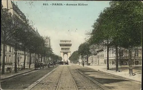 hw17310 Paris Avenue Kleber Kategorie. Paris Alte Ansichtskarten