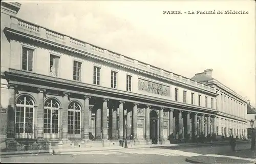 hw17314 Paris Faculte de Medecine Kategorie. Paris Alte Ansichtskarten