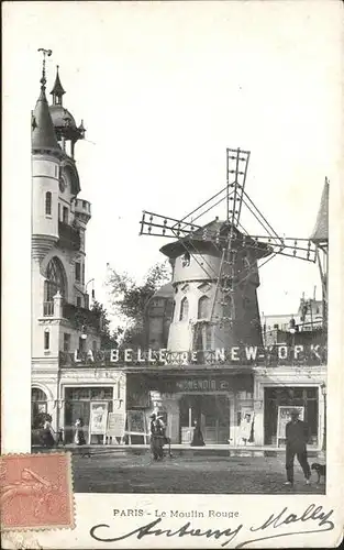 Paris Moulin Rouge Kat. Paris