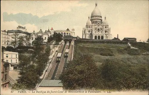 hw17421 Paris Sacre-Coeur Kategorie. Paris Alte Ansichtskarten