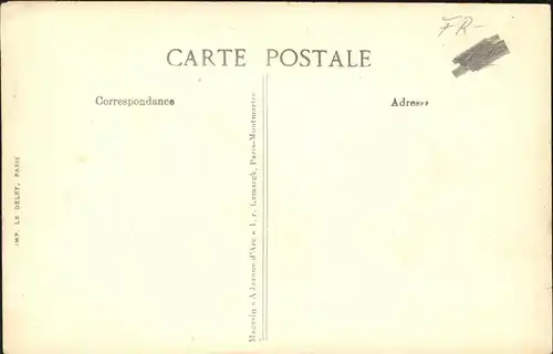 hw17425 Paris Montmarte
Sacre-Coeur Kategorie. Paris Alte Ansichtskarten
