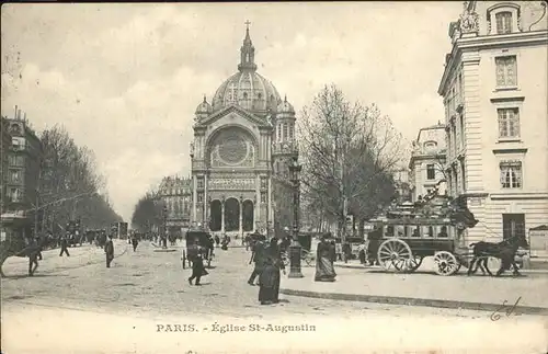 Paris Eglise St.-Augustin Kat. Paris