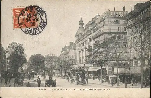 Paris Boulevard Bonne-Nouvelle Kat. Paris