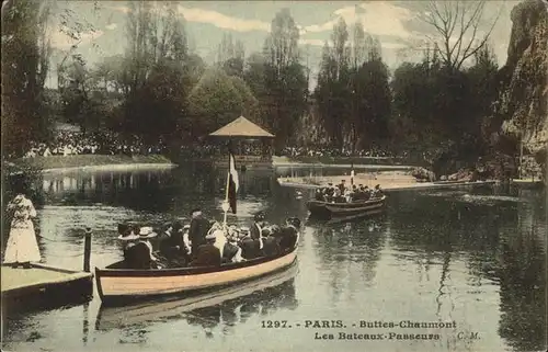 Paris Buttes-Chaumont
Bateaux-Passeurs Kat. Paris
