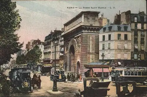 Paris Porte Saint-Martin Kat. Paris