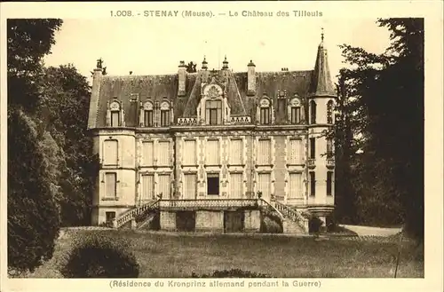 hw17514 Stenay Chateau des Tilleuls Kategorie. Stenay Alte Ansichtskarten