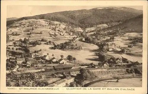 Saint-Maurice-sur-Moselle Quartier de la Gae 
Ballon d`Alsace Kat. Saint-Maurice-sur-Moselle