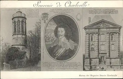 hw17558 Charleville Marne Maisons des Magasins Reunis  Kategorie. Charleville Alte Ansichtskarten