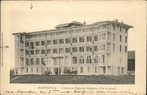 Hauteville-Lompnes Sanatorium Dumarest Belligneux / Hauteville-Lompnes /Arrond. de Belley