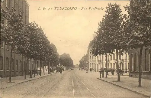 Tourcoing Nord Rue Faidherbe Kat. Tourcoing