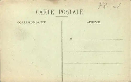 hw17646 Merville Nord Ruines de l`Hotel de Ville Kategorie. Merville Alte Ansichtskarten