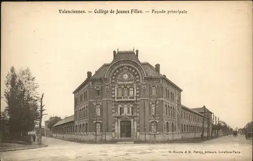 hw17655 Valenciennes College de Jeunes Filles Kategorie. Valenciennes Alte Ansichtskarten