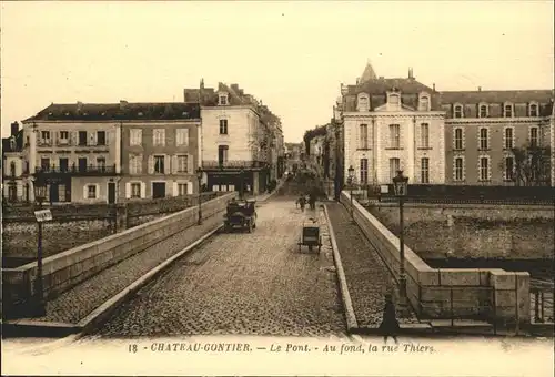 Chateau-Gontier Pont  Kat. Chateau-Gontier