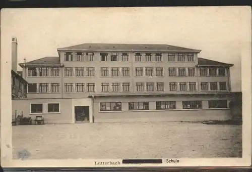 Lutterbach Schule Kat. Lutterbach
