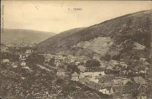 kk12294 Thann Haut Rhin Elsass Vue panoramique Kategorie. Thann Alte Ansichtskarten