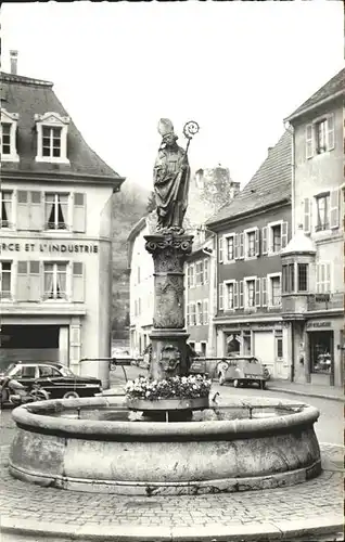 kk12527 Thann Haut Rhin Elsass Fontaine de Saint Thiebaut Kategorie. Thann Alte Ansichtskarten