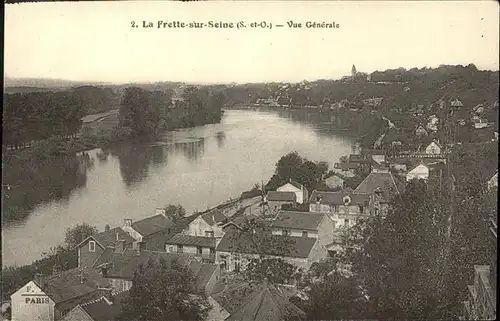 kk12559 La Frette-sur-Seine Oise Vue generale Kategorie. La Frette-sur-Seine Alte Ansichtskarten