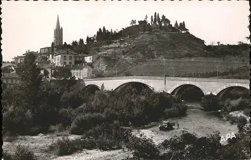 kk12575 Cintegabelle Haute Garonne Pont et le Calvoire Eglise Kategorie. Cintegabelle Alte Ansichtskarten