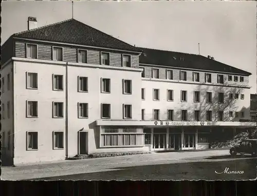 kk12600 Trois Epis Haut Rhin Elsass Le Grand Hotel Kategorie. Ammerschwihr Alte Ansichtskarten