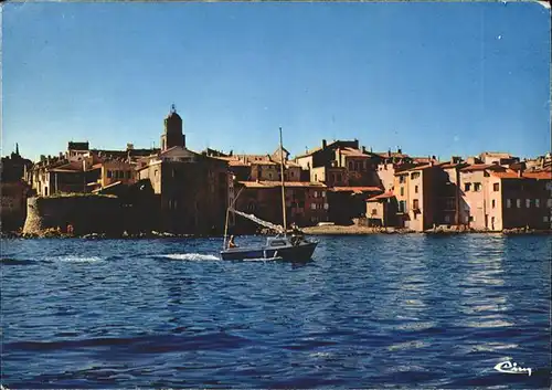 Saint Tropez Var Vue generale bateau