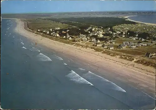 Quiberon Morbihan La Plage de l Ocean vue aerienne