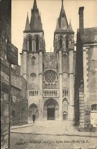 Blois Loir et Cher Eglise Saint Nicolas