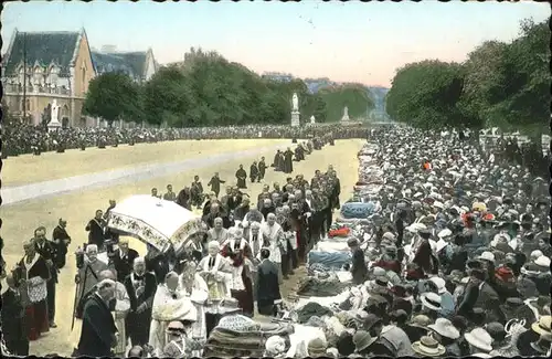 Lourdes Hautes Pyrenees Benediction des malades sur l Esplanade Kat. Lourdes