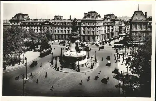 Paris Place de la Republique Monument Kat. Paris