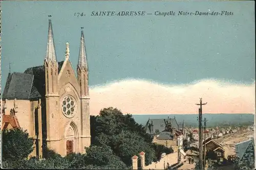 Sainte Adresse Chapelle Notre Dame des Flots Kat. Sainte Adresse