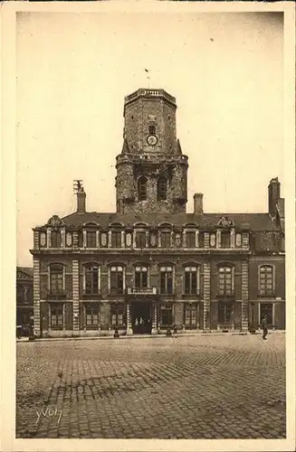 Boulogne sur Mer Hotel de Ville et le Beffroi Glockenturm Kat. Boulogne sur Mer