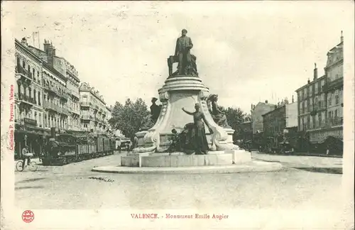 Valence Drome Monument Emile Augier Kat. Valence