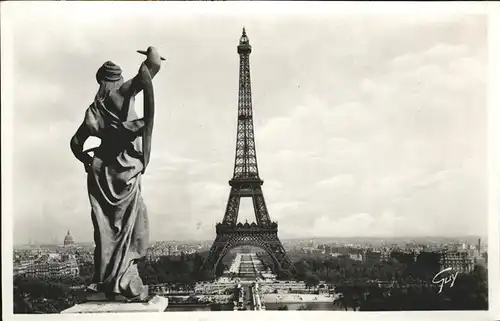 Eiffelturm La Tour Eiffel Paris Guy Kat. Paris