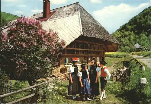 Schoenmuenzach Im Schwarzwald Tracht Kat. Baiersbronn