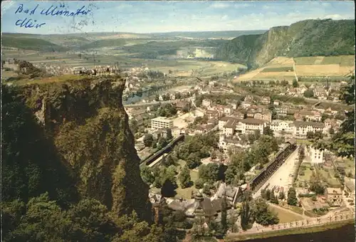 Bad Muenster Stein Ebernburg Fliegeraufnahme / Bad Muenster am Stein-Ebernburg /Bad Kreuznach LKR