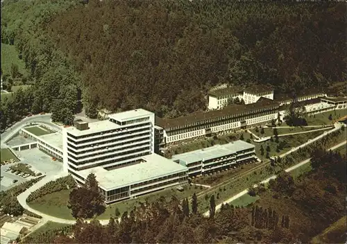 Hoexter Weser Weserbergland Klinik Fliegeraufnahme Kat. Hoexter