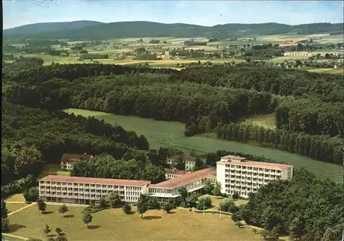 Bad Rothenfelde Fliegeraufnahme Sanatorium Teutoburger Wald Kat. Bad Rothenfelde