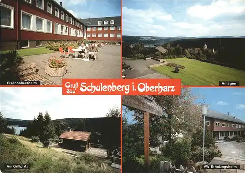 Schulenberg Oberharz Eisenbahnerheim VW Erholungsheim Kat. Schulenberg im Oberharz